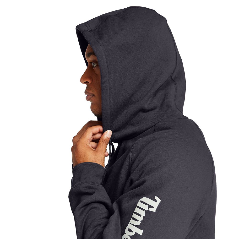 Timberland Mens Sweatshirts PRO® Big & Tall Hood Honcho Sport Hoodie - Navy - India NB5612798